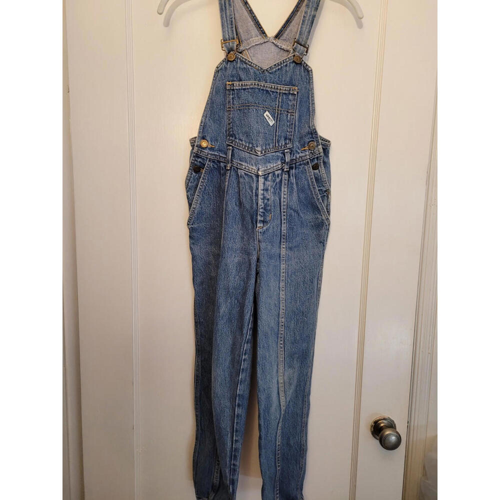 Vintage 80’s Guess Jeans Overalls By Georges Marciano. Sz 10